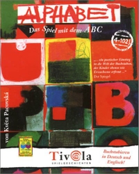 Buchcover: Kveta Pacovska. Alphabet - Das Spiel mit dem ABC. (Ab 4 Jahre). Tivola Verlag, Berlin, 2000.