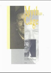 Buchcover: Claus-Steffen Mahnkopf (Hg.). Mythos Cage. Wolke Verlag, Hofheim, 1999.