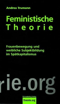 Buchcover: Andrea Trumann. Feministische Theorie - Frauenbewegung und weibliche Subjektkonstitution im Spätkapitalismus. Schmetterling Verlag, Stuttgart, 2002.