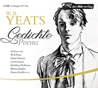 Buchcover: William Butler Yeats. Gedichte/Poems - 2 CDs. DHV - Der Hörverlag, München, 2015.