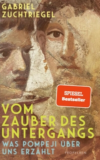 Buchcover: Gabriel Zuchtriegel. Vom Zauber des Untergangs - Was Pompeji über uns erzählt. Propyläen Verlag, Berlin, 2023.