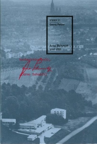 Buchcover: Georg Patzer. Arno Schmidt und Ulm. Deutsche Schillergesellschaft, Marbach, 2020.