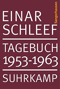 Cover: Einar Schleef: Tagebuch 1953-1963
