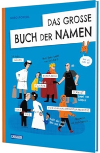 Miro Poferl. Das große Buch der Namen - (ab 8 Jahre). Carlsen Verlag, Hamburg, 2026.