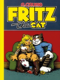 Buchcover: Robert Crumb. Fritz the Cat. Reprodukt Verlag, Berlin, 2017.