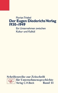 Cover: Der Eugen Diederichs Verlag 1930-1949