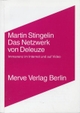 Cover: Martin Stingelin. Das Netzwerk von Deleuze - Immanenz im Internet und auf Video. Merve Verlag, Berlin, 2000.