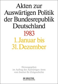 Cover: Akten zur Auswärtigen Politik der Bundesrepublik Deutschland 1983