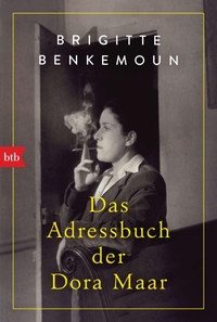 Buchcover: Brigitte Benkemoun. Das Adressbuch der Dora Maar. btb, München, 2021.