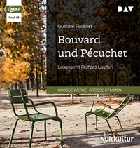 Cover: Gustave Flaubert. Bouvard und Pécuchet - (1 mp3-CD). Der Audio Verlag (DAV), Berlin, 2020.