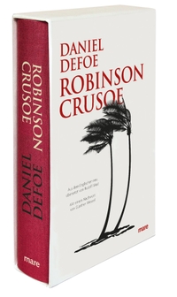 Buchcover: Daniel Defoe. Robinson Crusoe. Mare Verlag, Hamburg, 2019.
