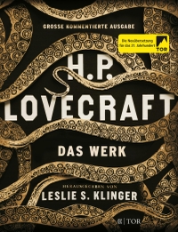 Buchcover: H.P. Lovecraft. H. P. Lovecraft. Das Werk. S. Fischer Verlag, Frankfurt am Main, 2017.