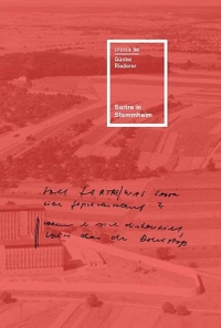Buchcover: Günter Riederer. Sartre in Stammheim - Spuren 100. Marbacher Institute, Marbach, 2013.