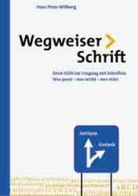 Cover: Wegweiser Schrift