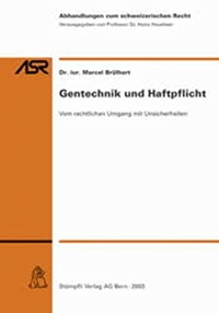 Cover: Gentechnik und Haftpflicht