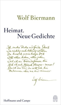 Cover: Wolf Biermann. Heimat - Neue Gedichte. Hoffmann und Campe Verlag, Hamburg, 2006.