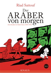 Buchcover: Riad Sattouf. Der Araber von morgen - Eine Kindheit im Nahen Osten. Band 2 (1984 - 1985). Albrecht Knaus Verlag, München, 2016.