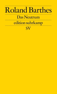 Cover: Das Neutrum