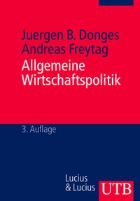 Cover: Allgemeine Wirtschaftspolitik