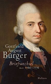 Cover: Gottfried August Bürger: Briefwechsel