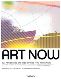 Buchcover: Art Now - 137 Artists at the Rise of the New Millennium. Englisch-Französisch-Deutsch. Taschen Verlag, Köln, 2002.