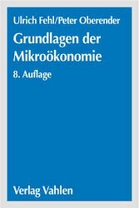 Cover: Grundlagen der Mikroökonomie