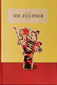 Buchcover: Martin Baltscheit. Die Zeichner - Roman. Alibaba Verlag, Frankfurt am Main, 2000.