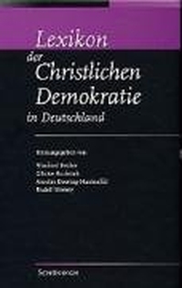 Buchcover: Lexikon der Christlichen Demokratie in Deutschland. Ferdinand Schöningh Verlag, Paderborn, 2002.