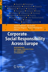 Buchcover: Corporate Social Responsibility Across Europe. Springer Verlag, Heidelberg, 2005.