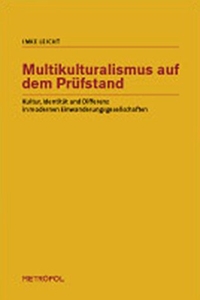 Cover: Multikulturalismus auf dem Prüfstand