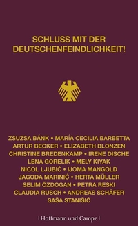 Buchcover: Nicol Ljubic (Hg.). Schluss mit der Deutschenfeindlichkeit! - Geschichten aus der Heimat. Hoffmann und Campe Verlag, Hamburg, 2012.