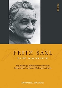 Cover: Fritz Saxl. Eine Biografie