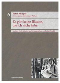 Cover: Peter Morger. Sichtung eines literarischen Werkes