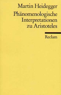 Cover: Phänomenologische Interpretationen zu Aristoteles