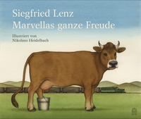 Buchcover: Nikolaus Heidelbach / Siegfried Lenz. Marvellas ganze Freude. Hoffmann und Campe Verlag, Hamburg, 2017.