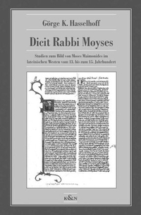 Cover: Dicit Rabbi Moyses