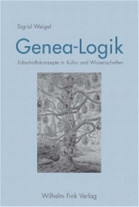 Buchcover: Sigrid Weigel. Genea-Logik - Generation, Tradition und Evolution zwischen Kultur- und Naturwissenschaften. Wilhelm Fink Verlag, Paderborn, 2006.