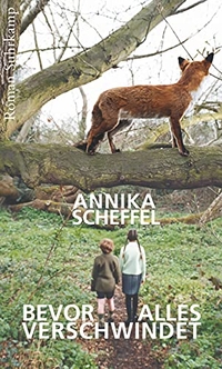 Cover: Annika Scheffel. Bevor alles verschwindet - Roman. Suhrkamp Verlag, Berlin, 2013.