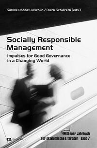 Buchcover: Socially Responsible Management - Impulses for Good Governance in a Changing World. Metropolis Verlag, Marburg, 2004.