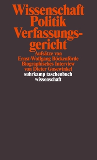 Cover: Wissenschaft, Politik, Verfassungsgericht