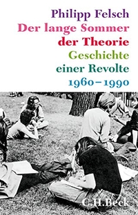 Buchcover: Philipp Felsch. Der lange Sommer der Theorie - Geschichte einer Revolte 1960-1990. C.H. Beck Verlag, München, 2015.
