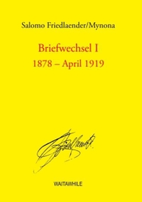 Cover: Briefwechsel I