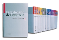 Buchcover: Friedrich Jaeger (Hg.). Enzyklopädie der Neuzeit - 16 Bände. J. B. Metzler Verlag, Stuttgart - Weimar, 2005.