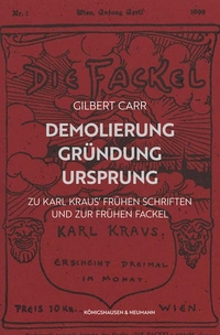 Cover: Demolierung - Gründung - Ursprung