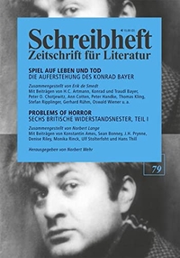 Buchcover: Spiel auf Leben und Tod: Die Auferstehung des Konrad Bayer - Schreibheft 79. Rigodon Verlag, Essen, 2012.