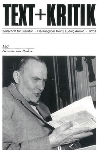 Buchcover: Heinz Ludwig Arnold (Hg.). Heimito von Doderer. Edition Text und Kritik, Frankfurt am Main, 2001.