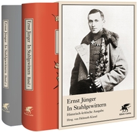 Buchcover: Ernst Jünger. In Stahlgewittern - Historisch-kritische Ausgabe. 2 Bände. Klett-Cotta Verlag, Stuttgart, 2013.