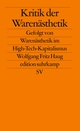 Cover: Kritik der Warenästhetik 