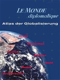 Buchcover: Atlas der Globalisierung. taz Verlag, Berlin, 2003.