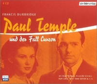 Cover: Francis Durbridge. Paul Temple und der Fall Curzon - 4 CDs. DHV - Der Hörverlag, München, 2003.